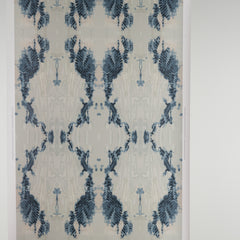 eco friendly blue and white wallpaper made in usa