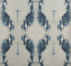 eco friendly blue and white wallpaper made in usa