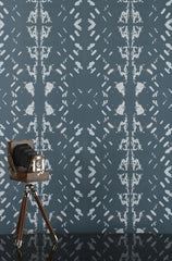 Native Embers (Petrol) Wallpaper