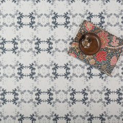 eco friendly white and blue fabric made in usa