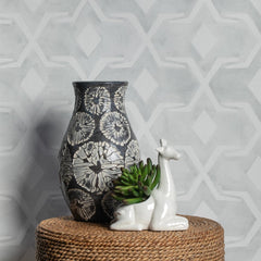 Walk Like an Egyptian Wallpaper (Gray)