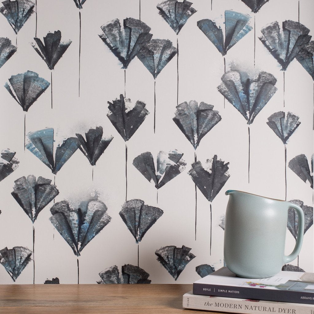 eco friendly botanical wallpaper