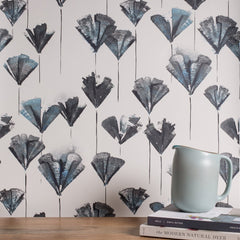 eco friendly botanical wallpaper