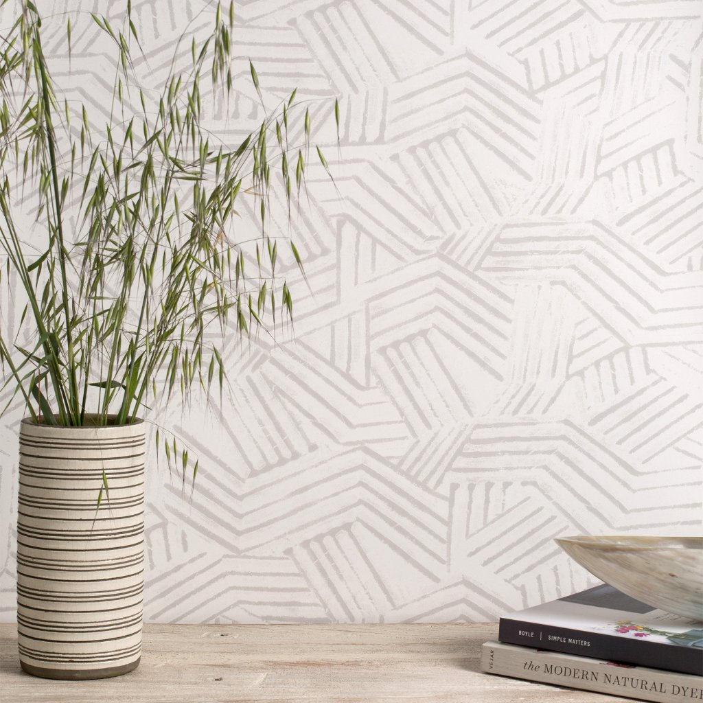 Miramar Wallpaper (White)